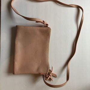 blush pink purse